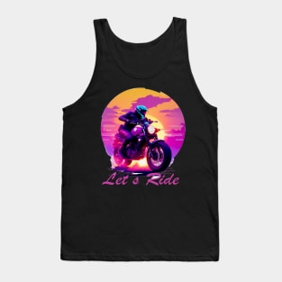 ride bike motor Tank Top